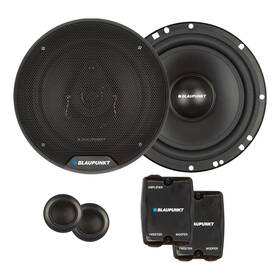 30wrms Blaupunkt E-series 6.5 Inch Component Speaker System / 60w Max 30wrms Blaupunkt E-series 6.5 Inch Component Speaker System / 60w Max