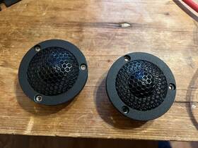 T25s-6 Bliesma T34a-4 Used Speaker Tweeter Pair -sound Quality Best Silks On Market