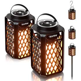 Blonbar-aj200b Blonbar 2pcs Outdoor Speakers With Torch Atmosphere 10w Portable Bluetooth Stereo Spe Blonbar-aj200b Blonbar 2pcs Outdoor Speakers With Torch Atmosphere 10w Portable Bluetooth Stereo Spe