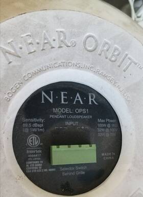 Ops1w Bogen Communications Communication Ops1 Professional Home Speaker