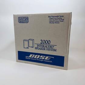 005854 Bose New 2000 Interaudio Speaker System Home Theater Black