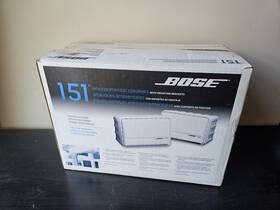 Bose 017817079181 New 151 Environmental Speakers Pair Indoor Outdoor - White