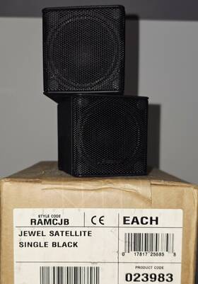 Bose 017817256865 One Jewel Double Mini Cube Speaker - Black In Original Open Box
