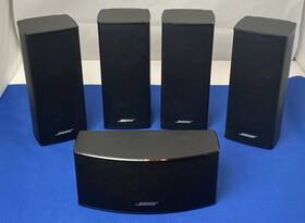 Bose 017817659413 Acoustimass 10 Series V Lot Speakers And Center Channel Only