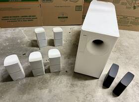 0213649 Bose Acoustimass 15 Home Theater System And Wireless Surround Kit. Incl Shipping