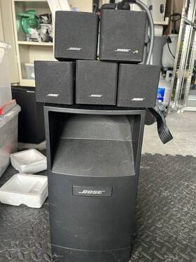 031590 Bose Acoustimass 6 Series Iii 5.1 Channel Home Theater Speaker Wired Black