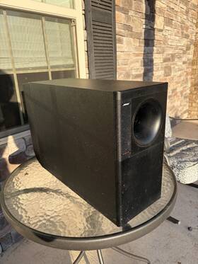 Bose 035902 Acoustimass 25 Series Ii 2.1 Wired Subwoofer 300w Max Black Rca