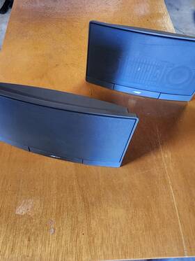 037471951760571ae Bose Lifestyle Roommate Set Of 2 Speakers Tested Original Power Adapter Included
