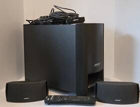 037487890506454353 Bose Cinemate Ii 2.1 Channel Home Theater Speaker System 300w Wired With Remote