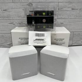 040143 Bose Freespace 3 Satellite Speakers White Pair New Open Box With Mounts