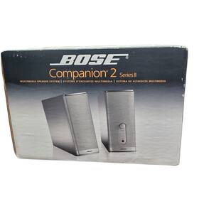 040311 Bose Companion 2 Series Ii Multimedia Speakers 2.0 120v Gray