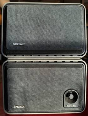 127745 Bose Vintage 1985 Video Roommate Powered Speakers Very Good Condition