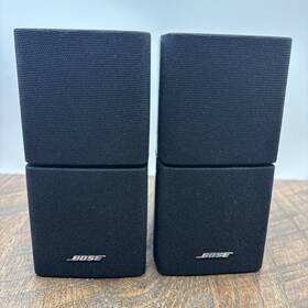 190207-002 Bose Jewel Mini Acoustimass Double Cube Wired Speaker Black Lifestyle V20 V30