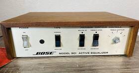 21240 Bose 901 Series I Active Equalizer Speakers 220-240 Volt Tested To Power On