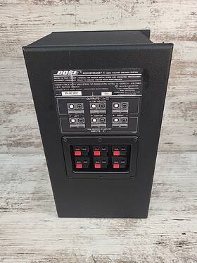 39341 Bose Acoustimass 4 Home Theater System Subwoofer Black