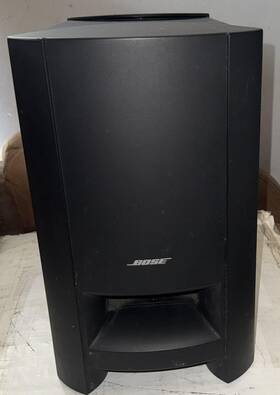 416488 Bose Cinemate 15 Subwoofer Black Wired Home Theater Bass Module Audio Speaker