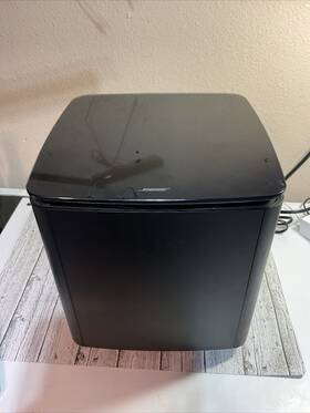 420128 Bose Acoustimass 300 Bass Subwoofer Model Black-good Working Condition 420128 Bose Acoustimass 300 Bass Subwoofer Model Black-good Working Condition
