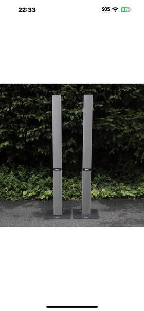 55wer-s Bose Acoustic Waveguide Speaker Tallboy Pair Working From Japan