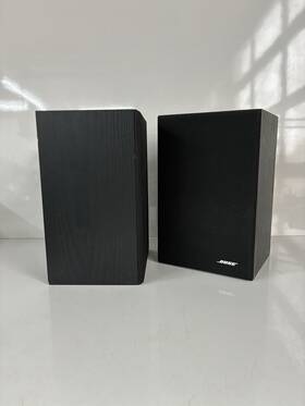 79421 Bose Model 21 Main / Stereo Speaker White Black Pair Made In Usa
