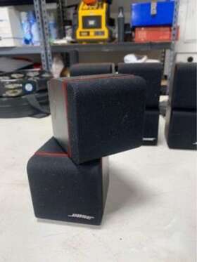 Bose 795525267617 You Get 5 Redline Double Cube Speaker