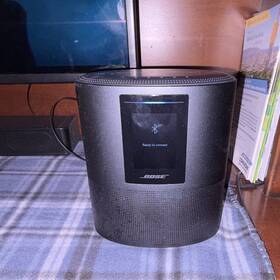 830656-1100 Bose Home Speaker 500 Smart Black Bluetooth Wi-fi Metal Oval