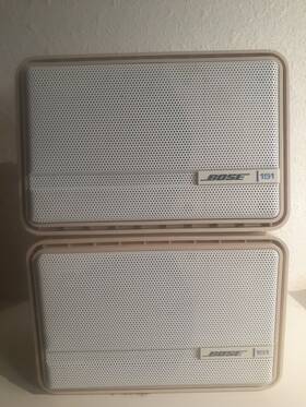 Bose 842893141749 151 Indoor/outdoor Speaker Pair White