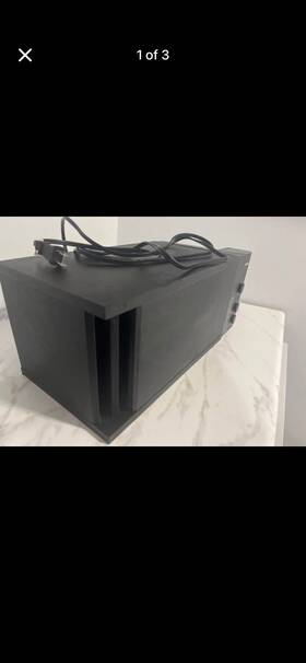 Ampm0011463 Bose Acoustimass Multimedia Wired 1 Subwoofer Speaker System Black Rca Input