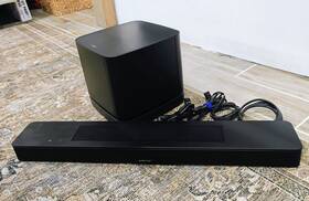 Bo873973110b Bose Smart Soundbar 600 Black With Bass Module 500