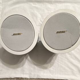 Md8-0bu Bose Model 8 Flush Mount Round Ceiling Wired Speaker Pair White 122641