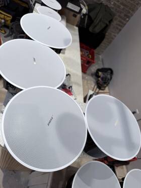 Pm8250 Bose Ceiling Speakers White/black Round/rectangular With Amplifier