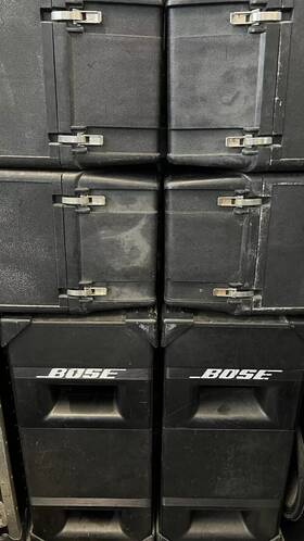 Pm8500n Bose 4 802 Ii 2 502 Bp Subwoofers& Powermatch 8-ch. Network Dante