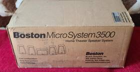 Boston Acoustics 690283247386 Microsystem 3500 Home Theater Speaker System