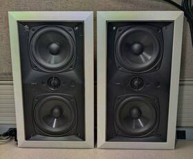 Dsi453 Boston Acoustics In Wall/ceiling Speaker Pair No Brackets-tested