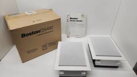 Dsi460 Boston Acoustics 6-1/2ftft In-wall Speakers With White Grilles Open Box New