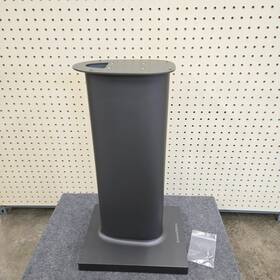 1553 Bowers & Wilkins 714346325658 And Formation Duo Bookshelf Speaker Stand Single Gray-used#1553