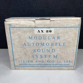 Ax80 Bowers & Wilkins Vintage B&w Passive Crossover Module Modular Automotive Sound System - New