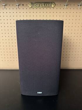 Dm-601s3 Bowers & Wilkins And B&w 1 Single Dm-601 S3 Bookshelf Speaker Black Used Tested