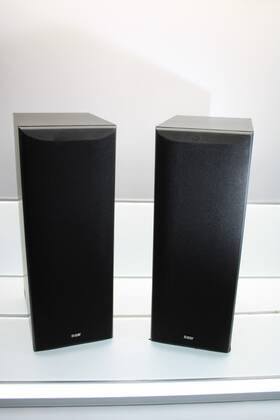 1-amazing Bowers & Wilkins Lcr-6 Set Of 2 B&w Lcr6 S2 -you Get Audiophile Quality Monitors And Price