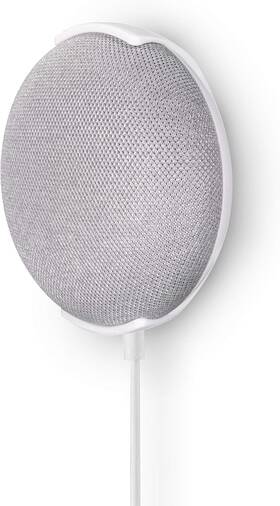 Bwavz-gmn01-wht-bar Brainwavz Screwless Wall And Ceiling Mount For Google Home Mini Stick On Holder - White