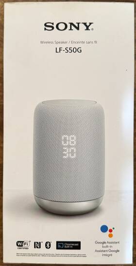 Lf-s50g Built New And Unopened Sony Google Assistant Built-in Wireless Speaker