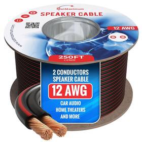 B0cpm7l6qj Cables Direct Online 250ft 12awg 2c 12/2 Cl3 Rated Cca Speaker Cable