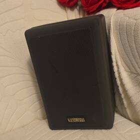 038648 Cambridge Soundworks Tested Working Used Bookshelf Speaker Black Wired