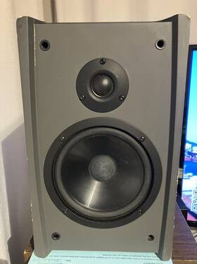 Cambridge Soundworks 166670358567 M60 Bookshelf Speaker Single With Grille Great
