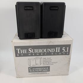 Cambridge Soundworks 706625002572 Ii Multipole Surround Speakers 8 Ohms Pair Left And Right