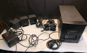 Csw1500 Cambridge Soundworks Fps 1800 Digital Four Point Surround Speaker Set X3 Cords