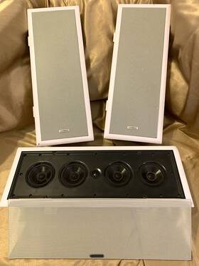 Mc650-iw Cambridge Soundworks Mc650iw In Wall Loudspeaker White Lcr Fully Tested