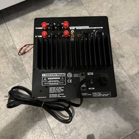 Arpl88000 Cerwin-vega Subwoofer Plate Amplifier 200 Watts Rms At 4 Ohms