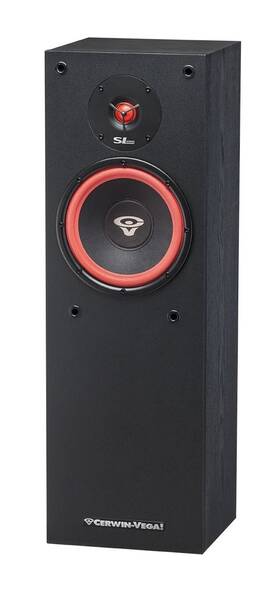 Cwv-sl8 Cerwin Vega Mobile Cv Cerwin-vega Sl-8 Sl Series 8 Inch 150 Watts 2-way Floor Speaker Black
