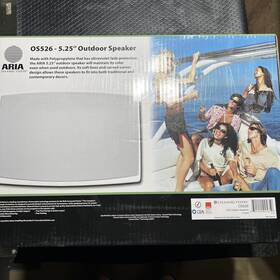 Os526 Channel Vision Aria - 5.25 Inch Marine And Outdoor Speaker