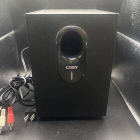 Csp42 Coby 20w X 2 35w 180hz Channel Multimedia Speaker System - Sub Only